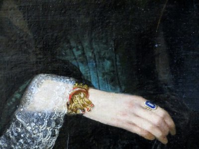 Doña Mercedez Solar y Rosales de Ramírez by Raymond Auguste Quinsac Monvoisin